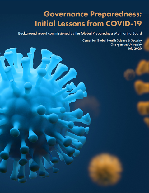 Governance preparedness: Initial lessons from COVID-19