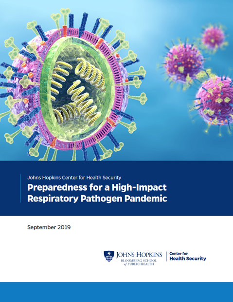 Preparedness for a High-Impact Respiratory Pathogen Pandemic
